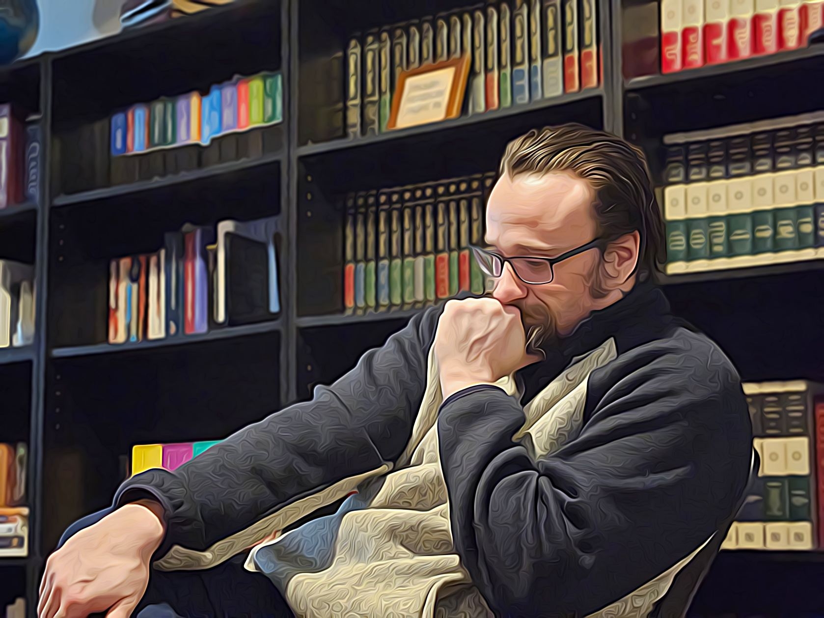 Eric English Thinking Background